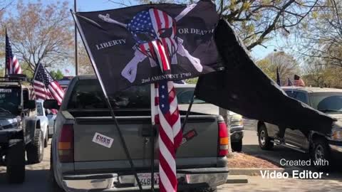 California Valley Patriots Rolling Flag Rally 4/10/21