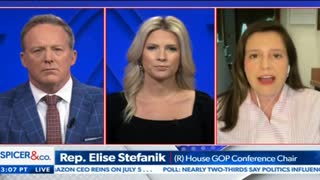 Elise Stefanik joins Sean Spicer and Lyndsay Keith on Newsmax. 05.26.21