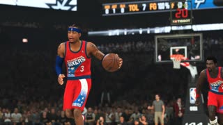 NBA 2K 2023: Allen Iverson VS All time San Antonio Spurs