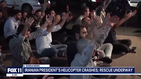Iranian president's helicopter crashes Last video