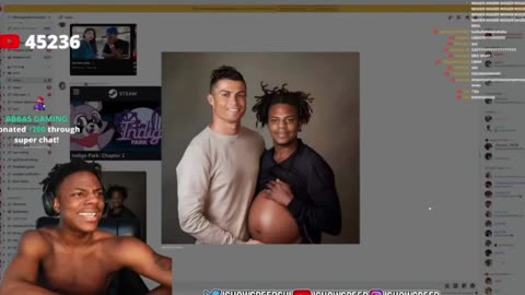 IShowSpeed Reacts To The Craziest Picture Of Ronaldo 😂