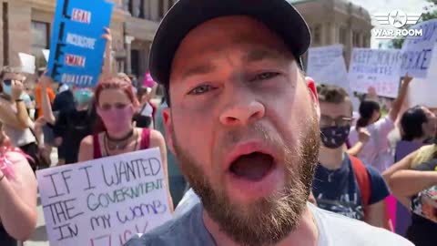 Owen Shroyer Crashes Death Cult Abortion Rally