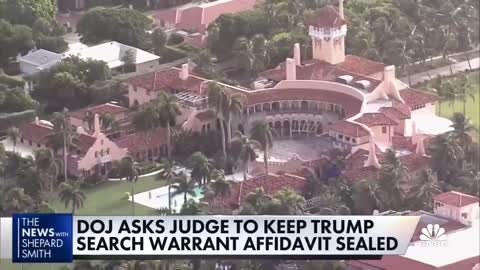 Justice Dept. fights to keep Trump search warrant affidavit sealed