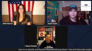 Episode 62: Beyond the Lines Podcast with Nikki Watson + Karen Taylor with guest Shane Chesher