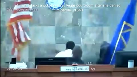 Man Attacks Judge After Being Denied Parole! 03/01/24