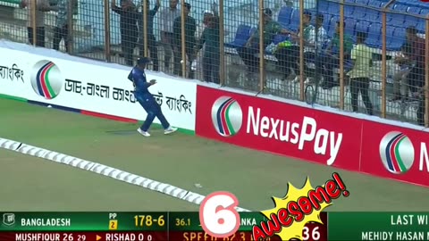 Rishad Hossain gets 48 Runs off 18 balls