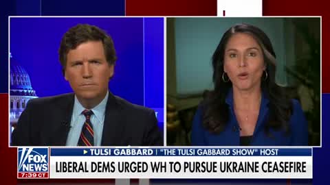 Tulsi Gabbard Tells Tucker About The Democrat Party Being Controlled By Warmongers