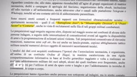 Ecco come la RAI si riferiva, fino a qualche tempo fa, "all’Ucraina e al Battaglione AZOV”, come ad un insieme di pericolosi nazi fascisti no vax, in stretto collegamento con estremisti italiani.📺🤡🧻