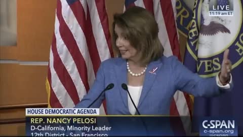 Nancy Pelosi: The Wrap Up Smear | Deviant Dem CLASSICS