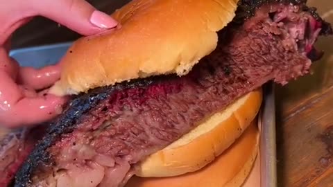 Oversized Steak Burger