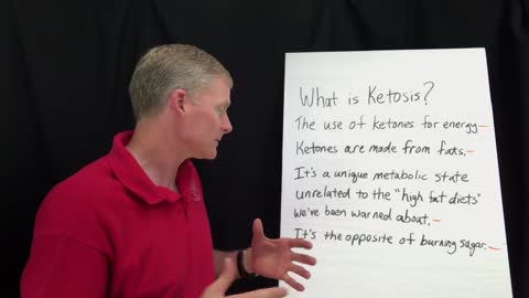 What is ketosis In under 60 seconds, let's take a step back and quickly define it. 150