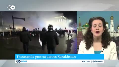WATCH ! KAZAKHSTAN GOVERNMENT RESIGNS AS DEMONSTRATORS SET FIRE TO CAPITAL 1.5.2022
