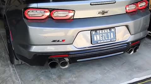 2021 Camaro ZL1 a/10 Cold Start w/Stock Exhaust