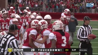 The 2021 'Monon Bell Memory' : DePauw vs. Wabash