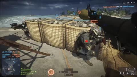 Battlefield 4 - Trolling and Wrecking - Nansha Strike Gameplay - Explosions Center