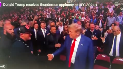 DJT remains immensely popular at UFC 302 despite the felony verdict