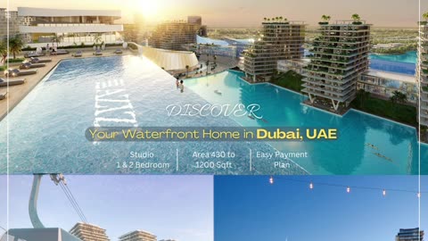 🌊Studio, 1 & 2 Bedroom Luxury Apartments in Dubai, UAE