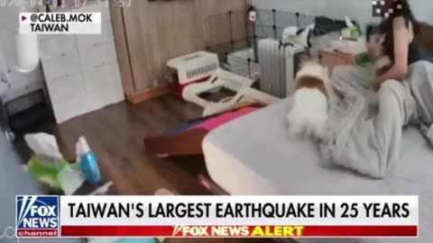 Massive earthquake rocks Taiwan