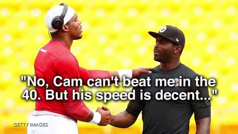 Michael Vick Says He's Still Faster Than Cam Newton
