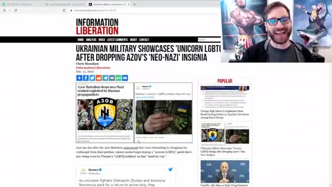 UKRAINE UNLEASHES LGBTQ2+ UNICORN BRIGADE ON PUTIN - THIS IS REAL