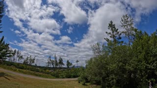 Time-lapse clouds