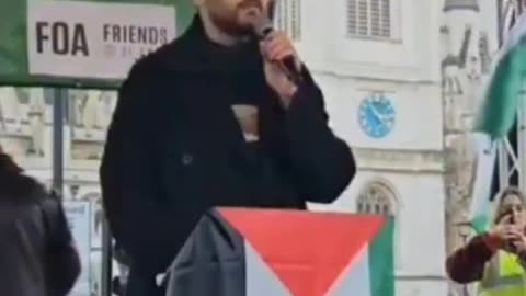London's protest Mohammed El Kurd “We must normalize massacres as the status quo”