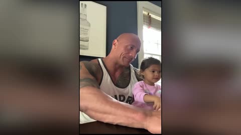 Dwayne Johnson's Daughter Refuses To Believe That Her Daddy Is Actually A Maui
