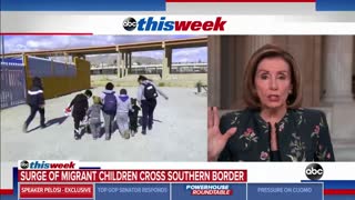 Pelosi FINALLY Acknowledges Border Crisis... Blames Trump