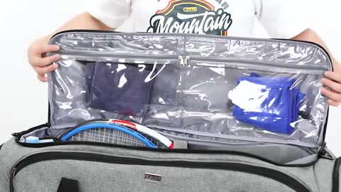 DSLEAF Tennis Racket Bag Holds 8 Rackets,