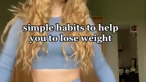 Simple habits to help weight loss | healthy Tips #shorts #health