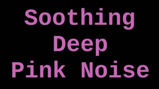 One Hour of Comforting Pink noise for Sleep aid and Tinnitus