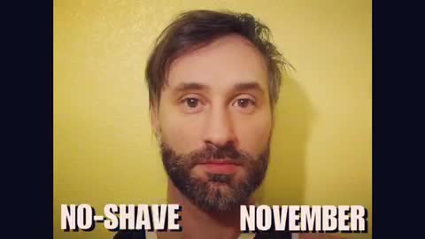 Man documents his 'No-Shave November' with epic time lapse