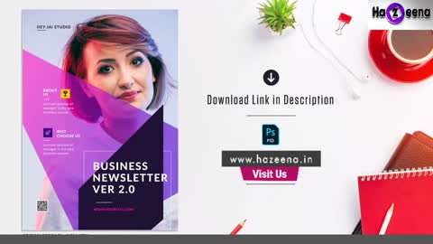 Hazeena | Photoshop Flyer Tutorial | Digital Marketing Company | SEO Company
