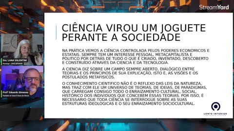 A Chave da Ciência - 22oJH_T2jLw - 176 O QUE É A consCIÊNCIA com LANA VALENTIM e JOÃO de ATHAYDE