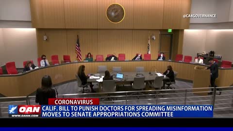 Calif. Bill to Punish Doctors for Spreading Misinformation moves to Senate Appropriations Committee