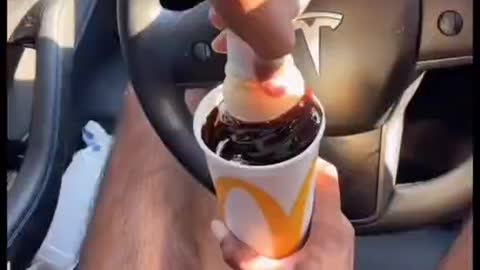 how they use to make McDonald's dipped cone