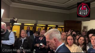 Former Speaker McCarthy Lies to CMN at Capitol Press Conference