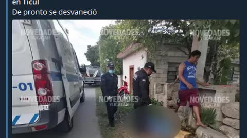 QUINCEAÑERO SE DESVANECE DERREPENTE