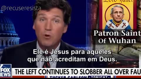 Tucker Carlson fala sobre e mails de Dr. Faucci - traduzido