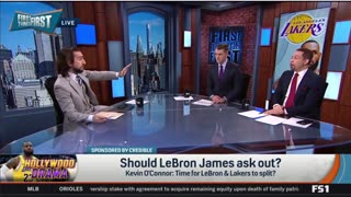 FIRST THINGS FIRST Nick Wright reacts LeBron James cryptic tweets timeline