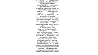 Fastest code to calculate distance between points in 2D numpy array with cyclic (periodic) boundary