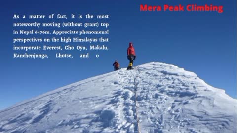 Mera peak climbing || Our Trekking || Nepal Base Camp Treks