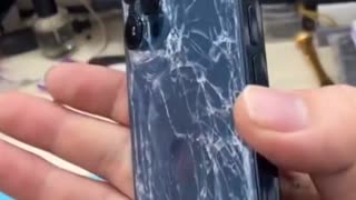 Beautiful iPhone 12 Pro Max Destroyed
