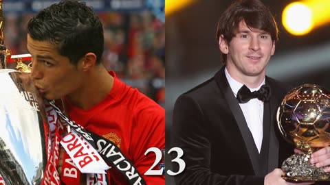 Christiano Ronaldo Vs. Lionel Messi Transformation