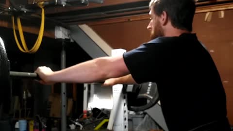 245 x 1 Front squat paused