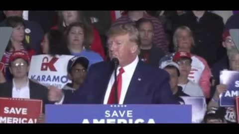 Trump Slams 'AOC Plus 3' At Michigan Rally