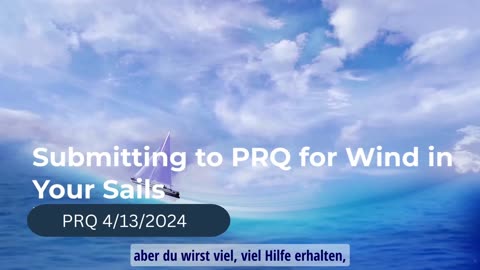 Wind in den Segeln durch Einreichung bei PRQ