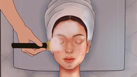 Beauty Makeup Transformation ASMR Animation