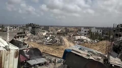 The destruction in Gaza is way bigger than what we have been shown or what we imagine