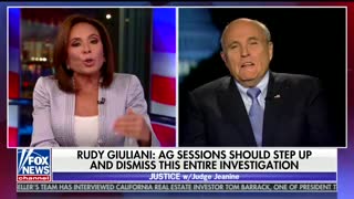 Rudy Giuliani: AG Jeff Sessions should dismiss the entire Mueller investigation.